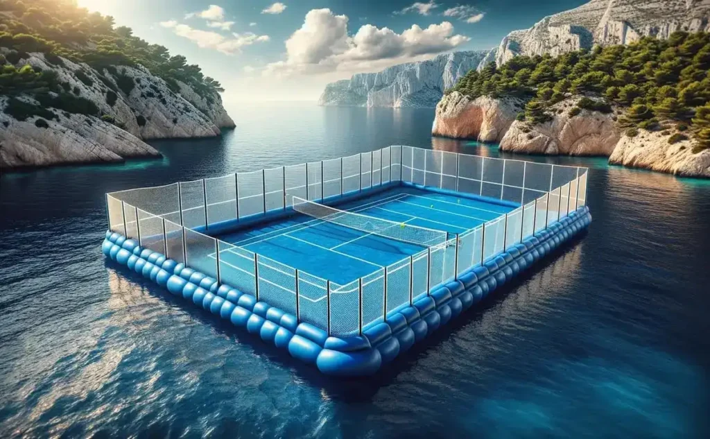 Floating Pickleball Courts